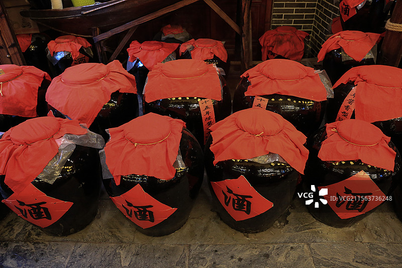 婺源李坑老酒馆图片素材