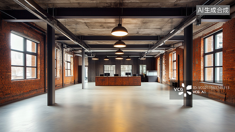 【AI数字艺术】商务办公楼图片素材