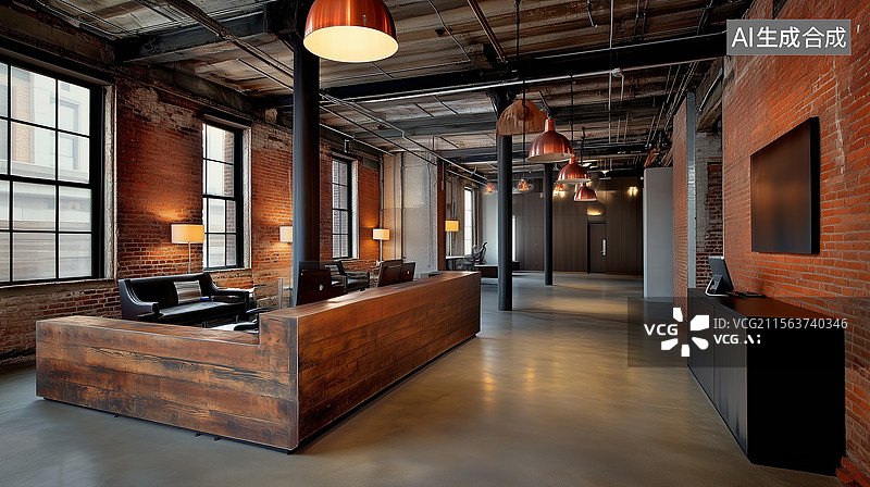 【AI数字艺术】商务办公楼图片素材