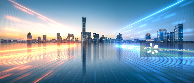 北京国贸建筑群，广场，智慧城市，科技城市，城市地标建筑，北京地标建筑，建筑背景，城市背景图片素材