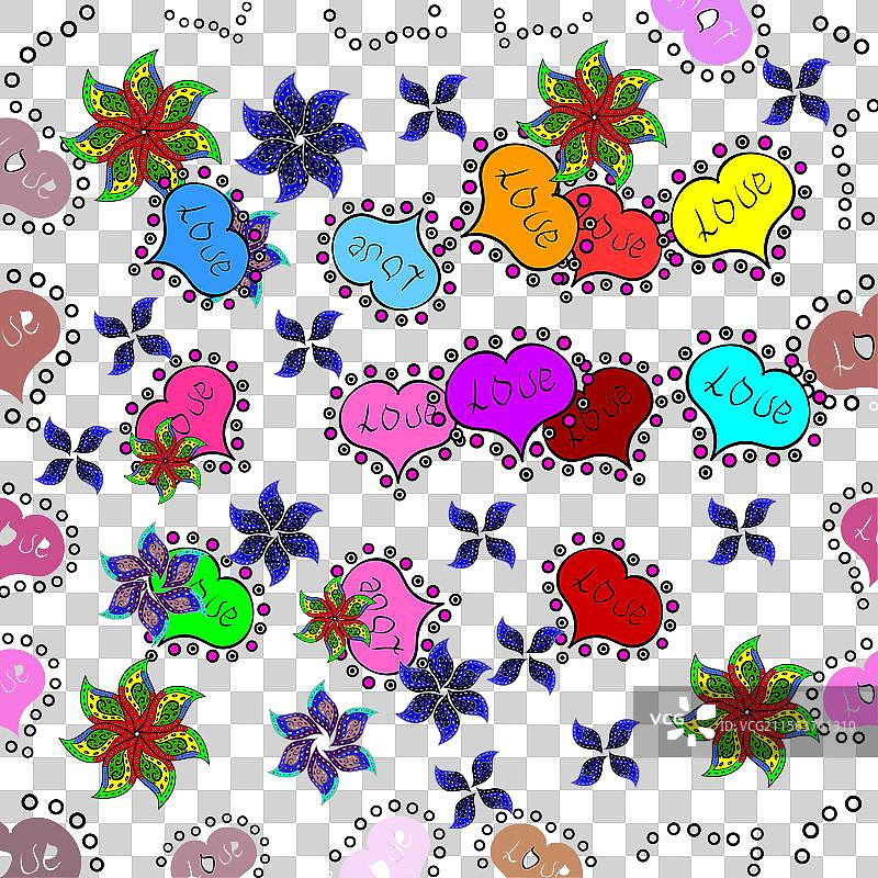 有趣的超级可爱的抽象美图图片素材