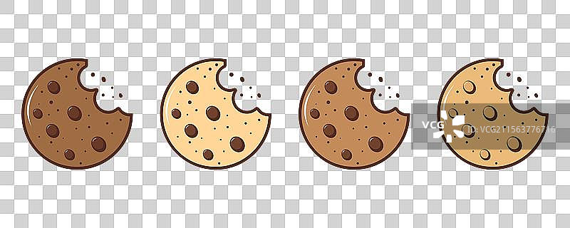 饼干、点心和零食图标，面包店图片素材