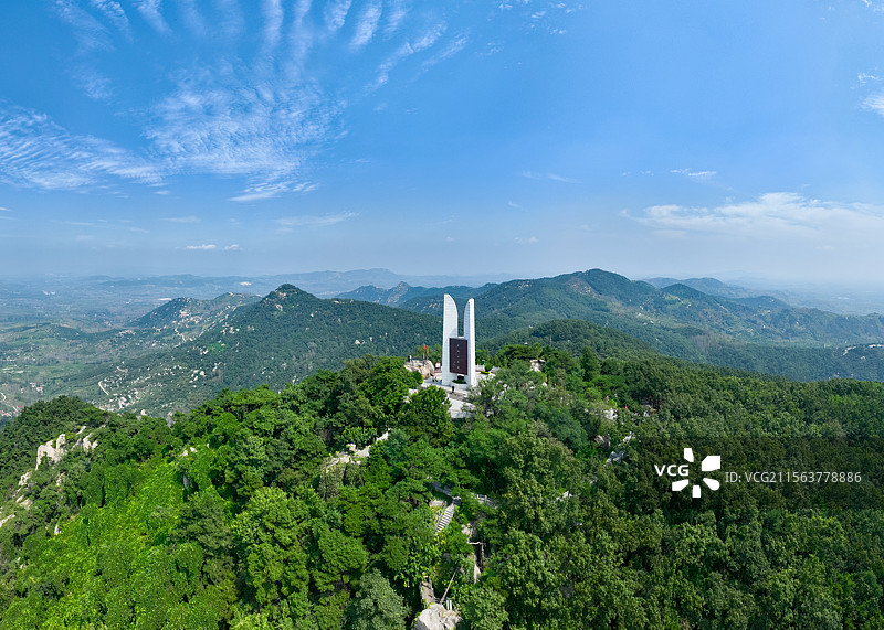 山东省临沂市孟良崮图片素材