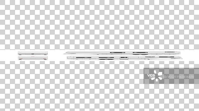 长途旅行拖车房车露营房车前侧图片素材