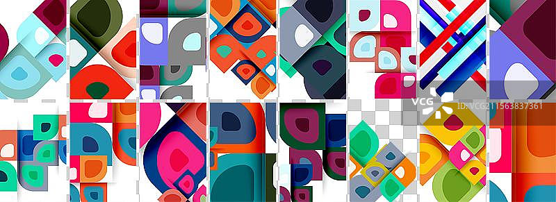 低多边形三角形海报几何图形图片素材