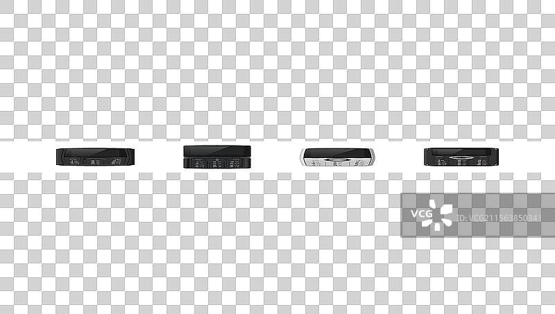 带有空白显示屏的按键手机图片素材