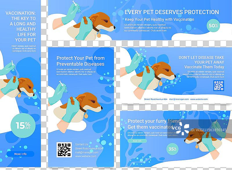 宠物疫苗接种医疗保健疾病图片素材