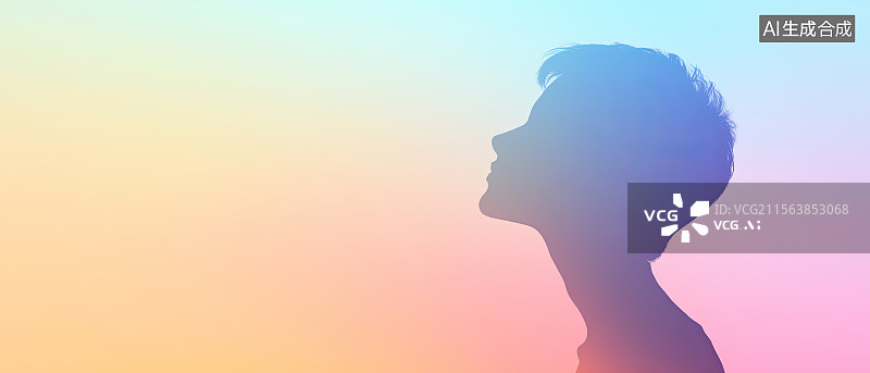 【AI数字艺术】女性色彩节日背景图片素材