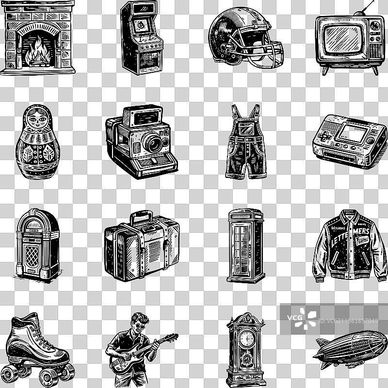 复古文化的复古收藏图片素材