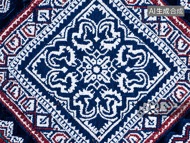 【AI数字艺术】壮锦纹样设计图片素材