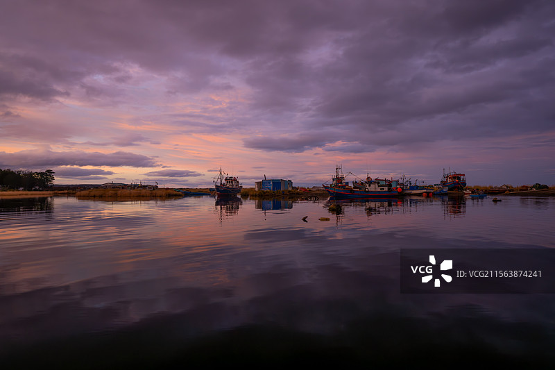 San Isidro Lighthouse  美洲大陆的最南端 日落图片素材