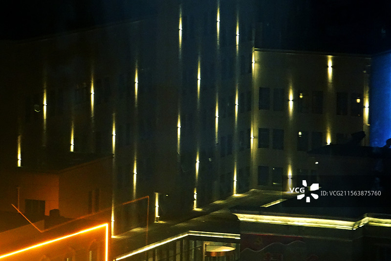 襄阳夜色图片素材