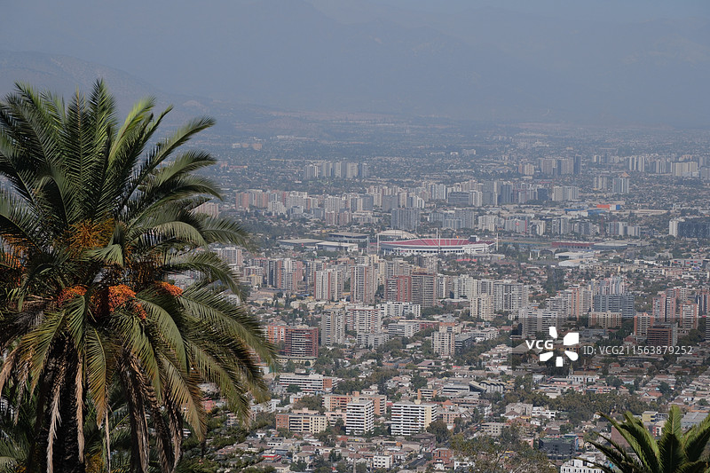 智利 圣地亚哥 著名景点图片素材