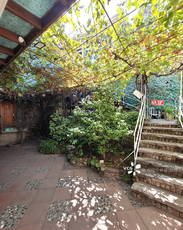 智利 圣地亚哥 著名景点图片素材