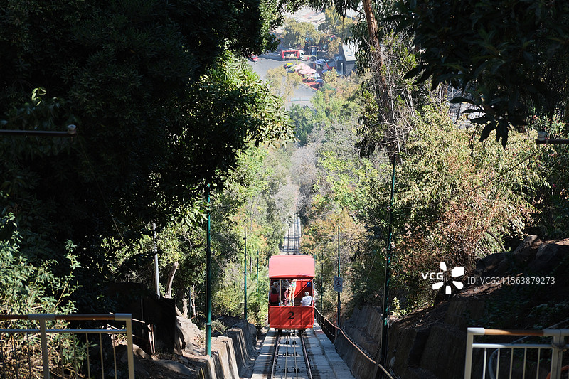 智利 圣地亚哥 著名景点图片素材