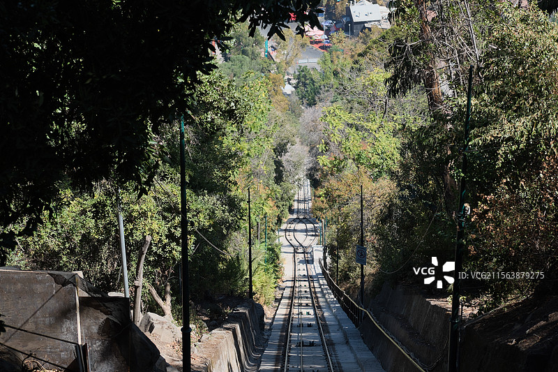 智利 圣地亚哥 著名景点图片素材