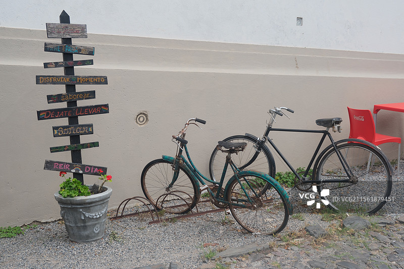 乌拉圭 小镇 科洛尼亚 古城图片素材