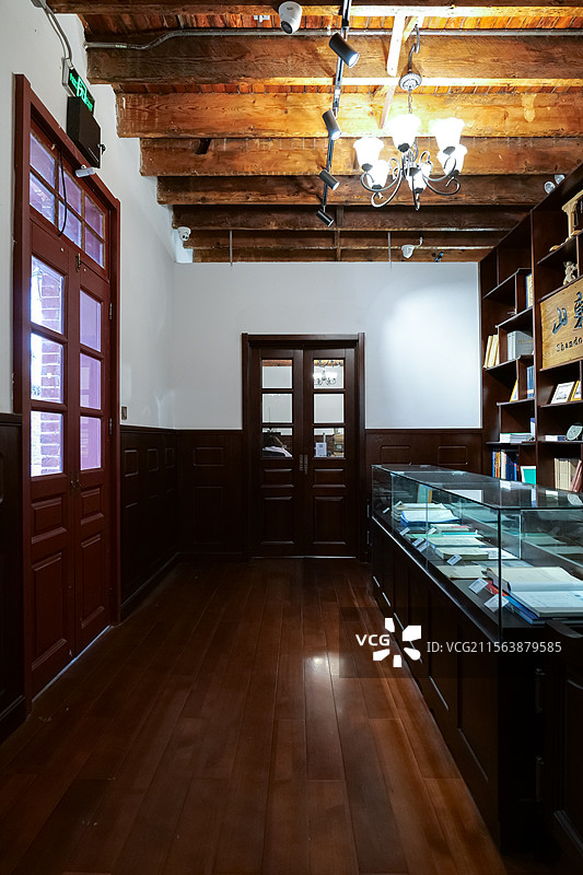 山东眼科博物馆内景图片素材