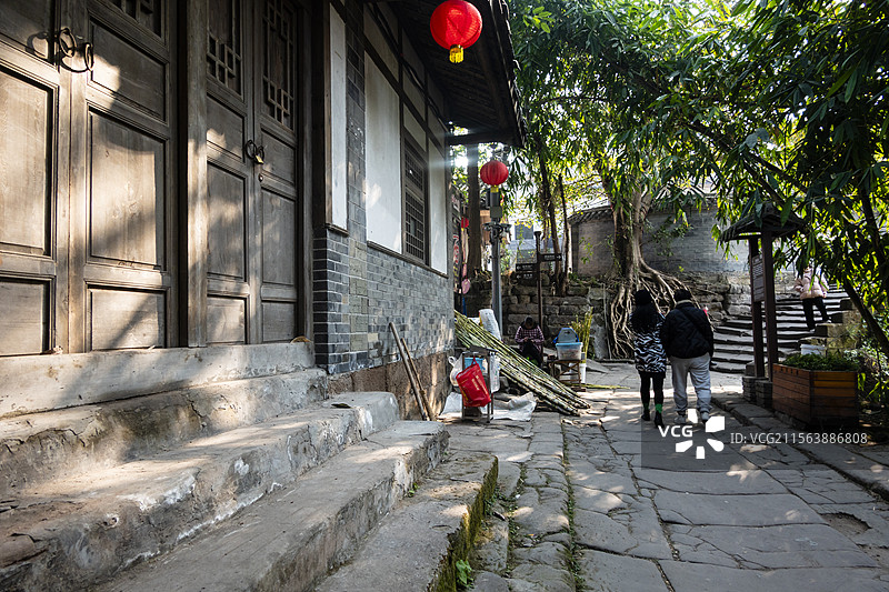 仙市古镇图片素材