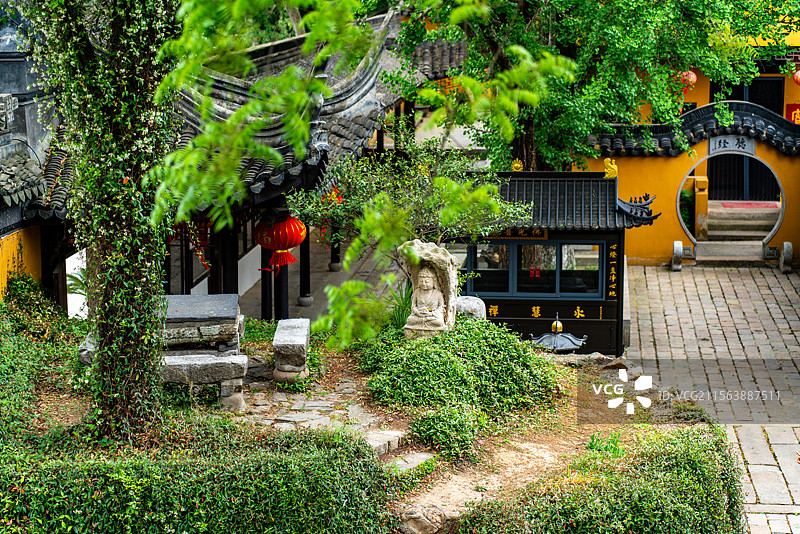 光福永慧禅寺景观图片素材