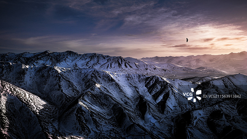 群山之巅图片素材