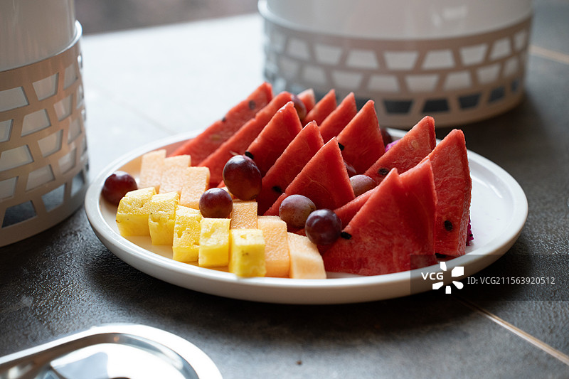 茶歇茶点水果点心摆盘图片素材