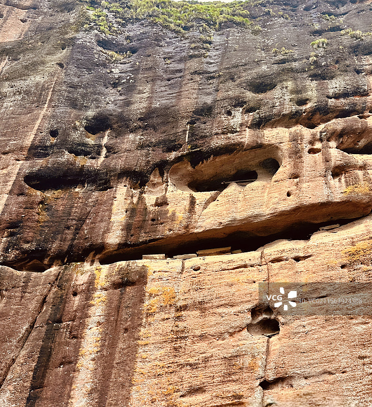 龙虎山悬棺图片素材