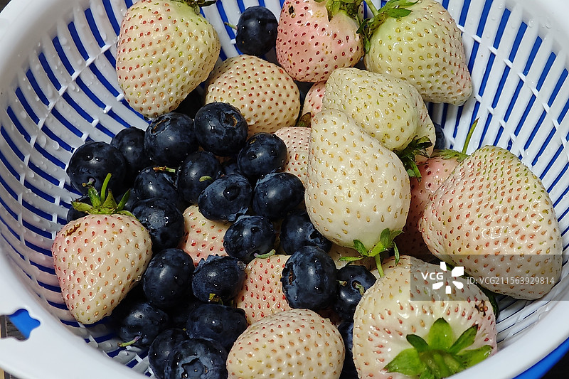 草莓和蓝莓图片素材