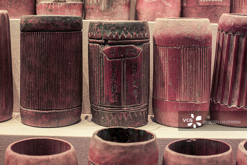 隆平水稻博物馆 米升 量米筒图片素材