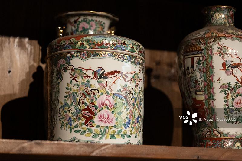 广彩瓷器图片素材