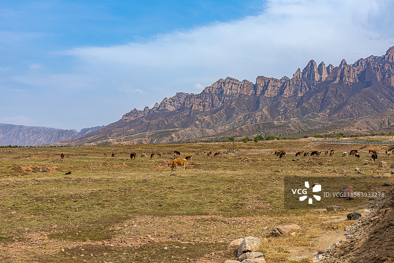大同六棱山风景图片素材
