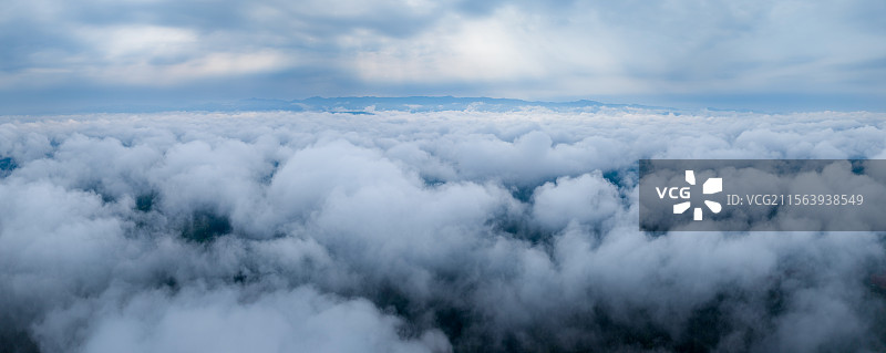 天空云海全景图片素材