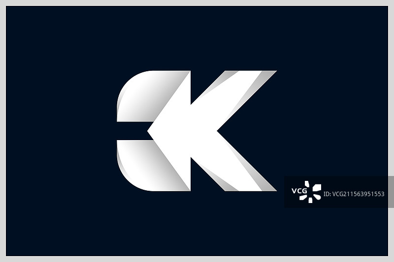 带有邮箱箭头和编码符号的mk kb标志图片素材