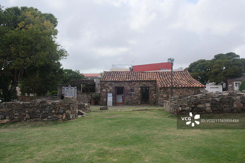 乌拉圭 小镇 科洛尼亚 古城图片素材