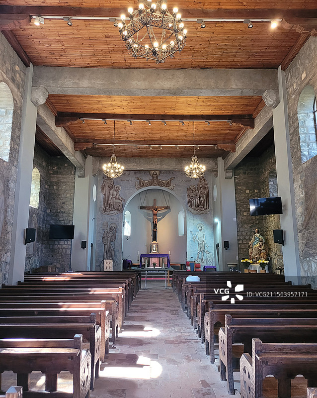 智利 圣地亚哥 著名景点图片素材