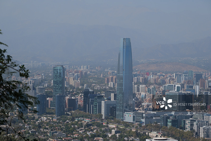 智利 圣地亚哥 著名景点图片素材