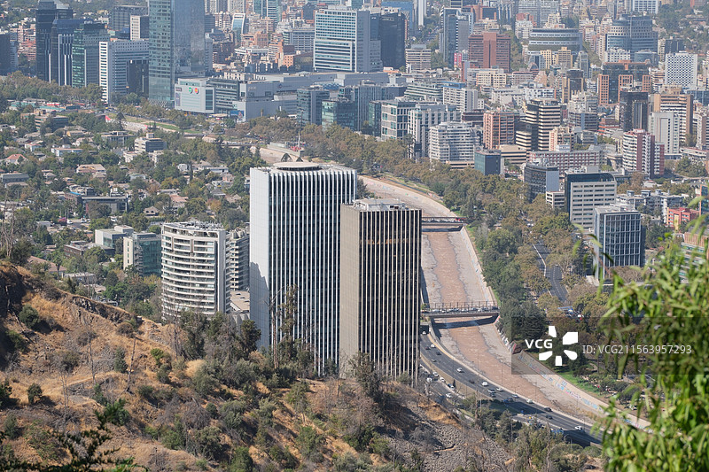 智利 圣地亚哥 著名景点图片素材