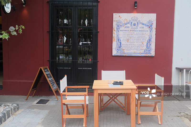 乌拉圭 小镇 科洛尼亚 古城图片素材