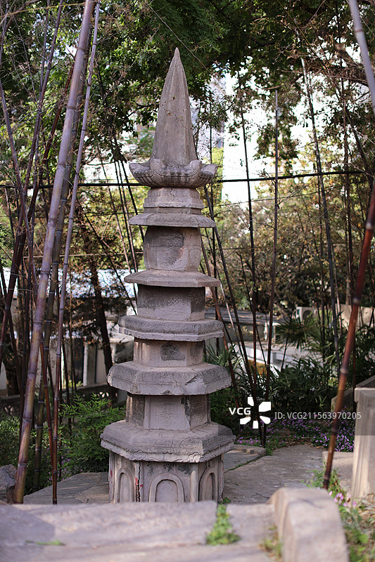 南京紫竹林禅寺遗址图片素材