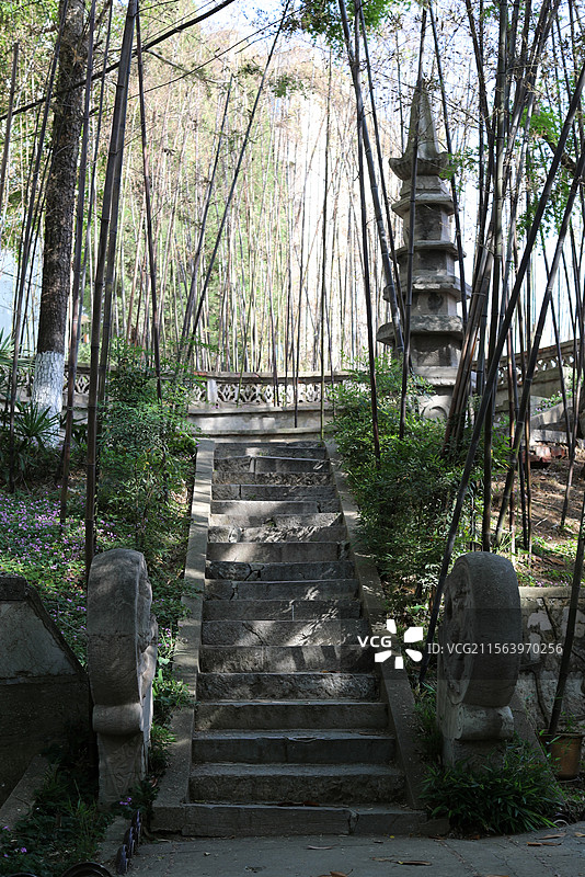南京紫竹林禅寺遗址图片素材