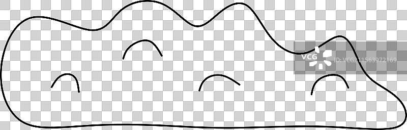堆肥堆线条图标 堆肥化图片素材
