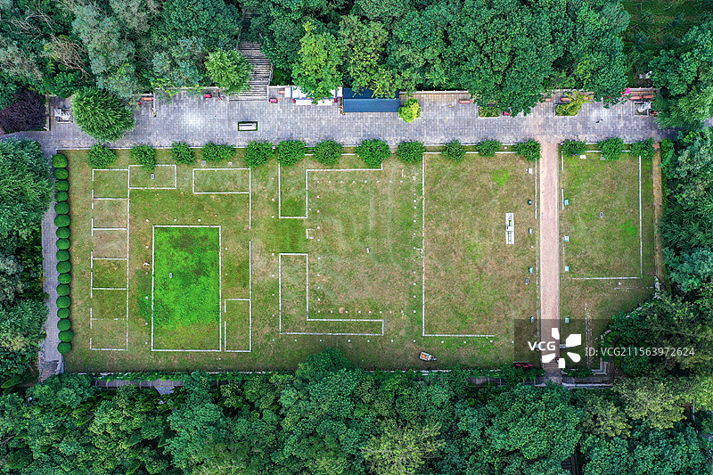 梁孝王陵寝遗址+河南省商丘市永城市芒砀山旅游区图片素材