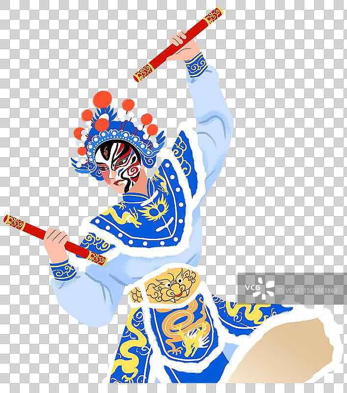 英歌舞人物图片素材