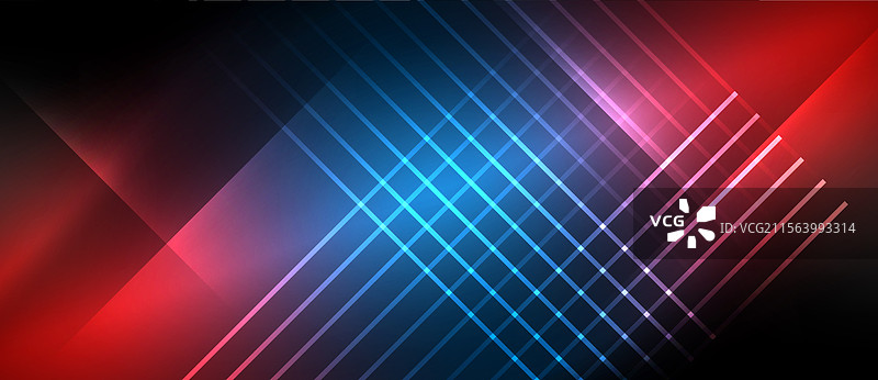 霓虹动态对角光线背景图片素材