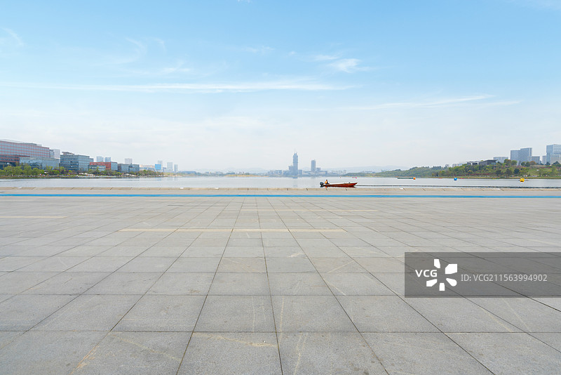成都天府新区兴隆湖公园广场图片素材