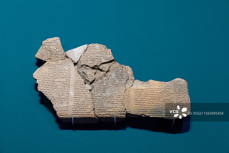 江苏苏州博物馆西馆亚述之王亚述巴尼拔大英博物馆藏亚述文物珍品展图片素材