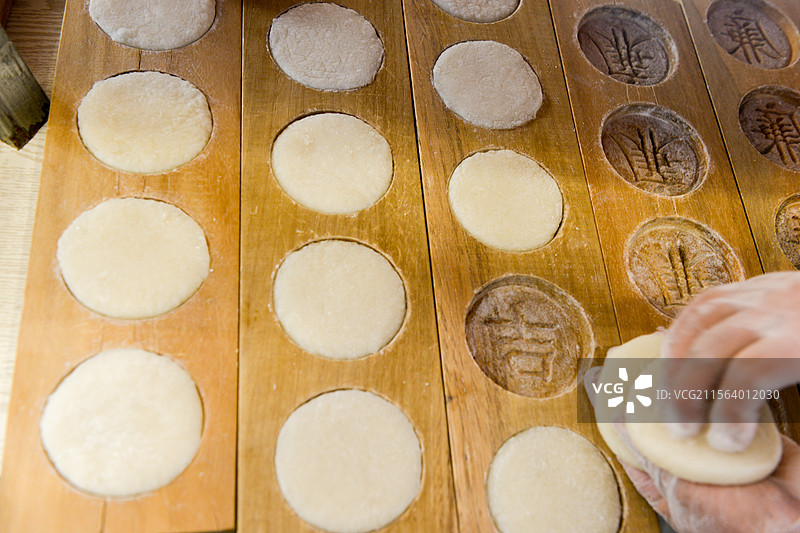 传统美食手工糍粑图片素材