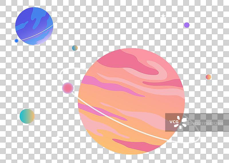 中国航天日行星星球太空矢量插画图片素材