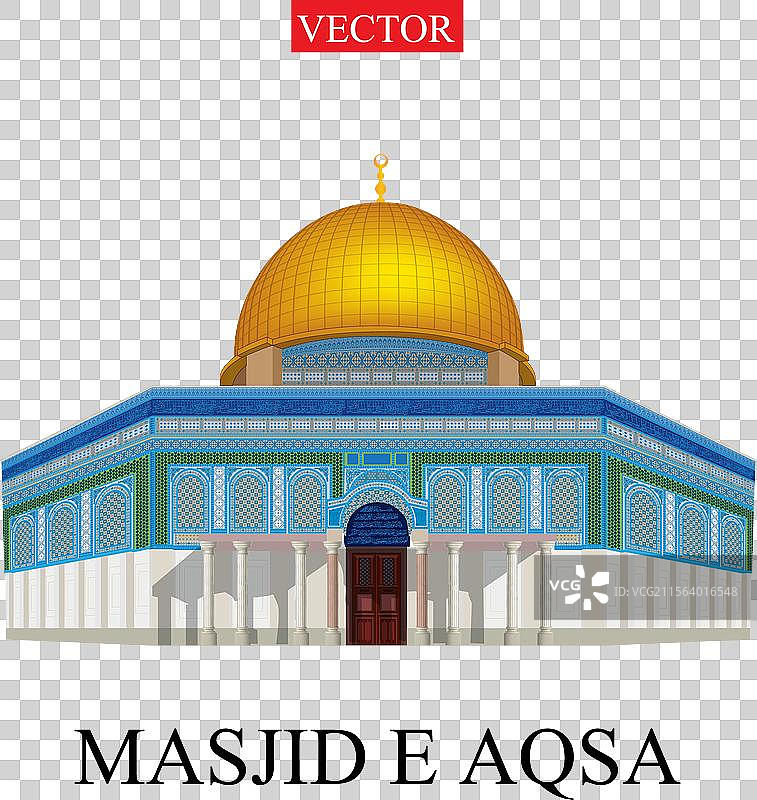 阿克萨清真寺 巴勒斯坦图片素材