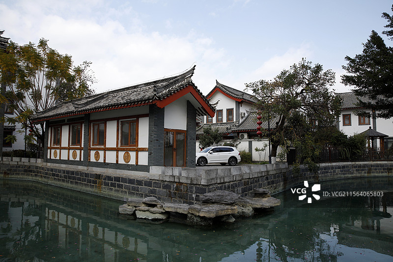 百色市田阳区田州古城图片素材